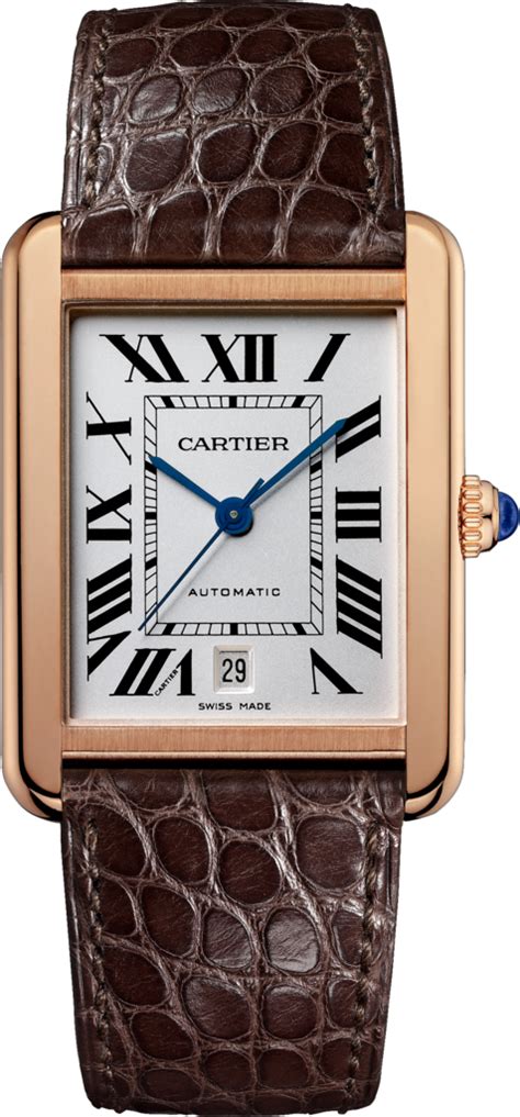 gold cartier watch replica|duplicate cartier tank watch.